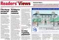Your views on restaurant charges, politics and health