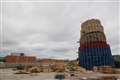 Contractor ‘on standby’ to remove controversial Belfast bonfire