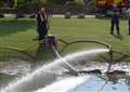 Fire crews called to rescue fish struggling in heatwave