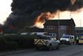 Public urged to stay away as diesel bowser and cylinders involved in workshop blaze