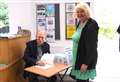 Award-winning author greets fans following latest book launch