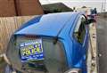 Police seize car after driver caught with no insurance