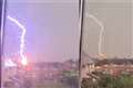 ‘Sorry for the bad language’: Lightning bolt stuns Wrexham resident
