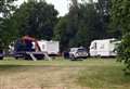 Travellers move onto playing field