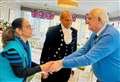 Care home residents receive visit from royal representative