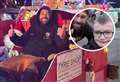 Trucking star ‘made this lad’s dream come true’ in festive convoy