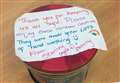 Four-year-old random act of kindness towards police