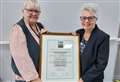 Woman awarded the Freedom of the Parish