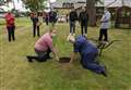 Care community buries Covid inspired time capsule to share stories of the pandemic with those in 2046