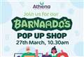Pop-up charity shop set for care home