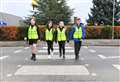 School children bright in the dark for Road Safety Week thanks to Platform donation