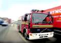 Building fire in Sutton Bridge