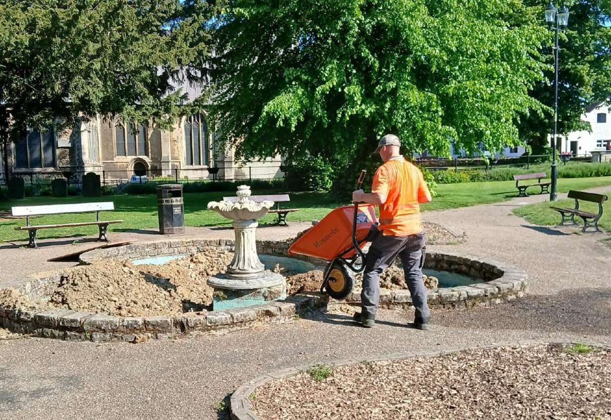 Sisters say council is ‘burying its head in the sand’ after it filled in historic fountain