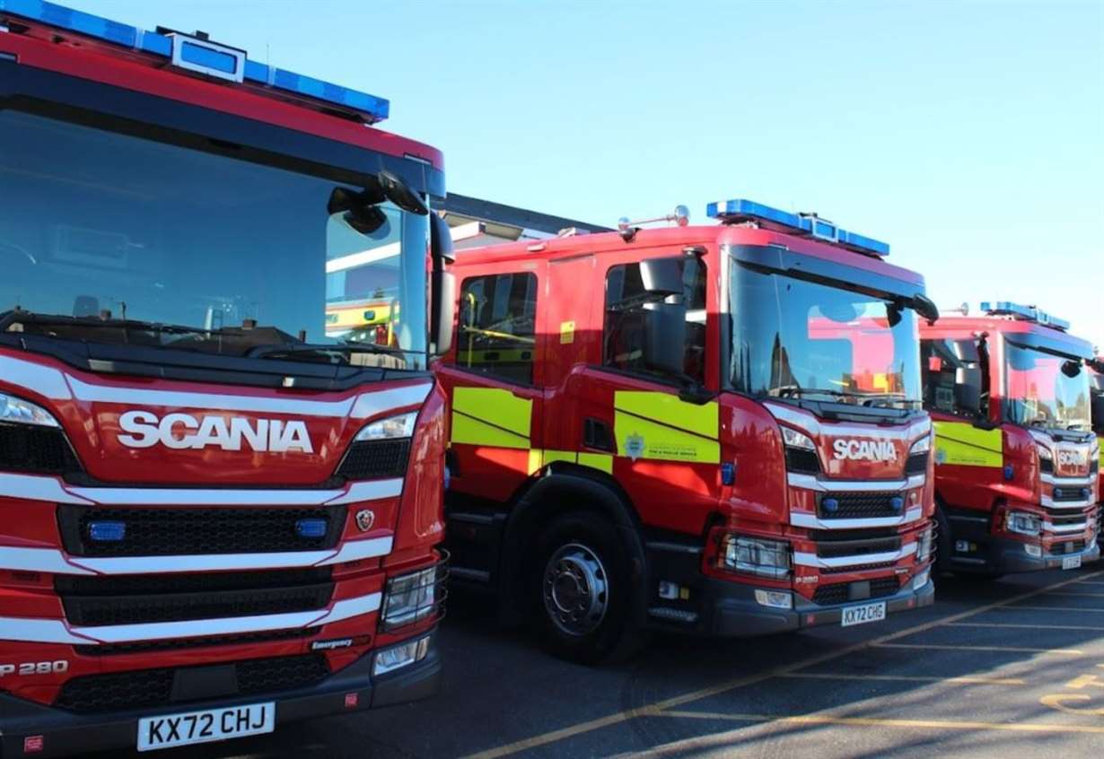 Firefighters helped more than 20 casualties after fatal crash