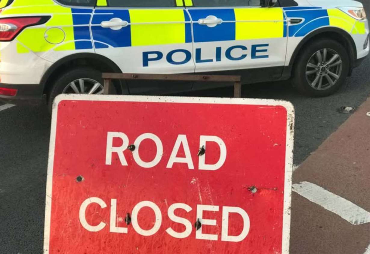 Stretch of A47 closed after serious collision between car and bus