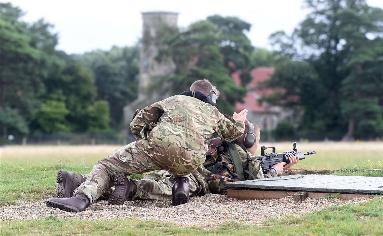 Cambridgeshire ACF Camp at Thetford. (14598467)