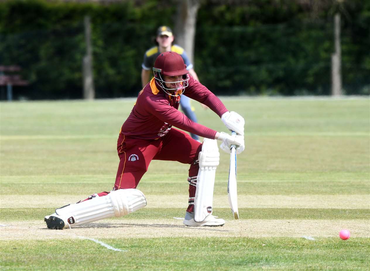 March Town v Ramsey..Ben Chapman. (46533399)