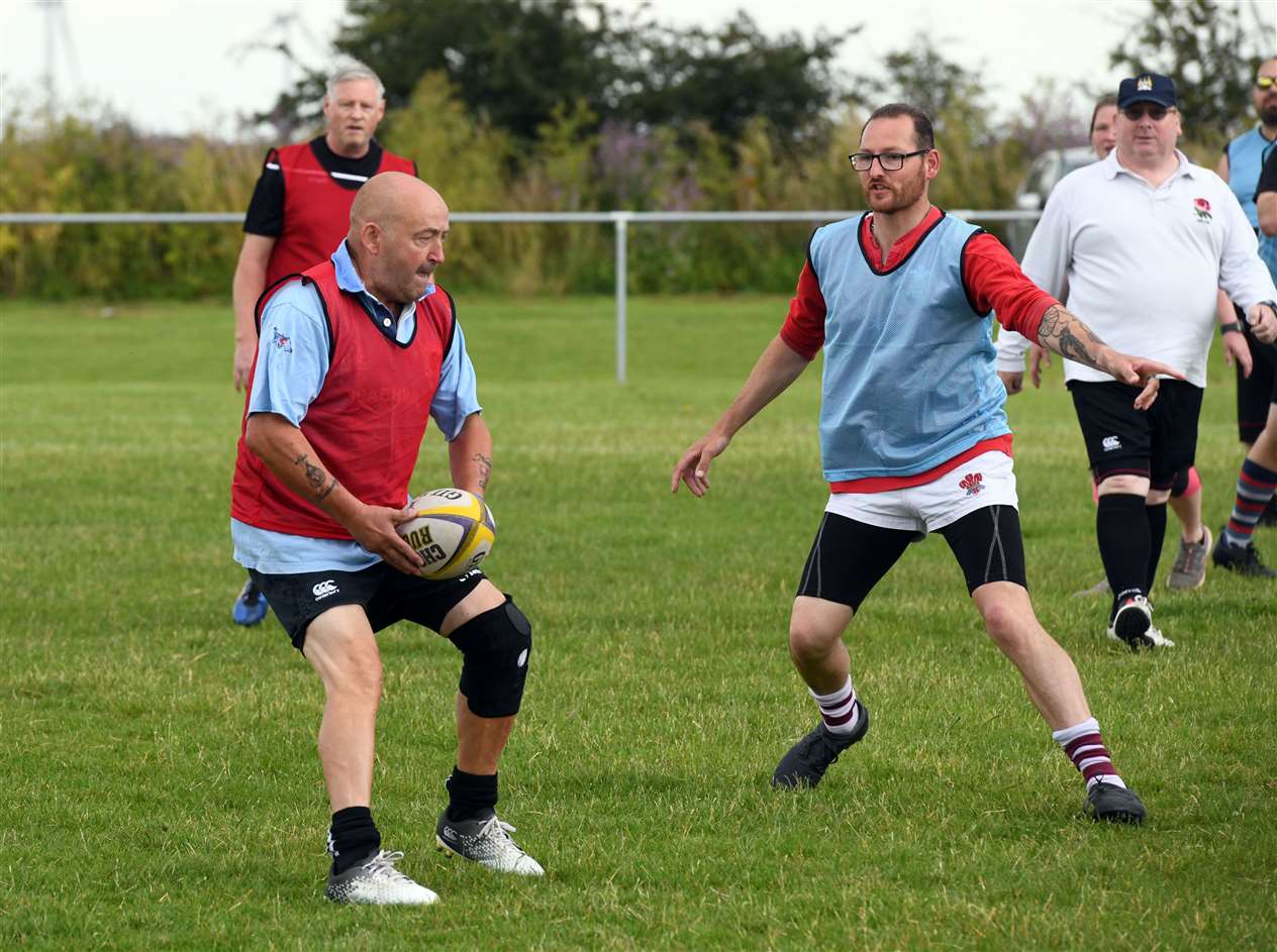 Walking Rugby Tournament at March rugby club. (49105948)
