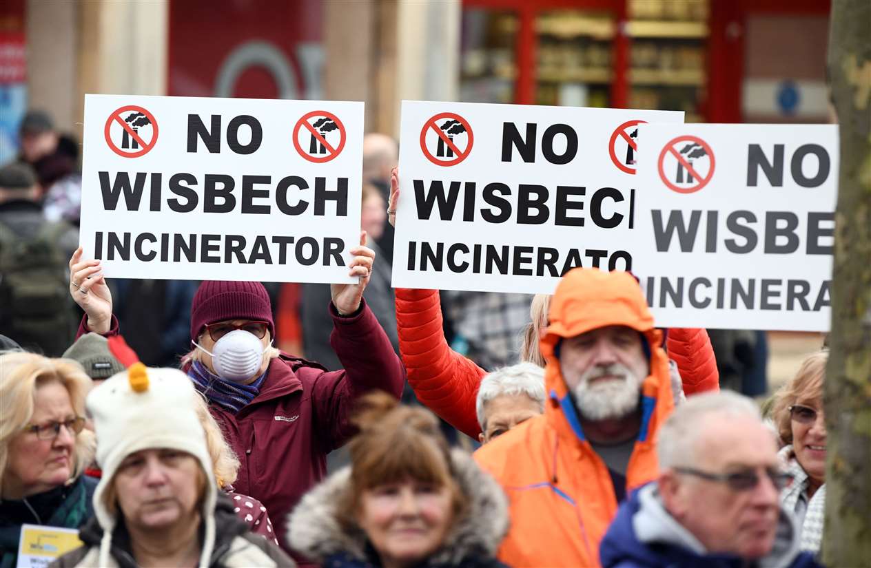 Protest against the Wisbech Incinerator. (29370031)