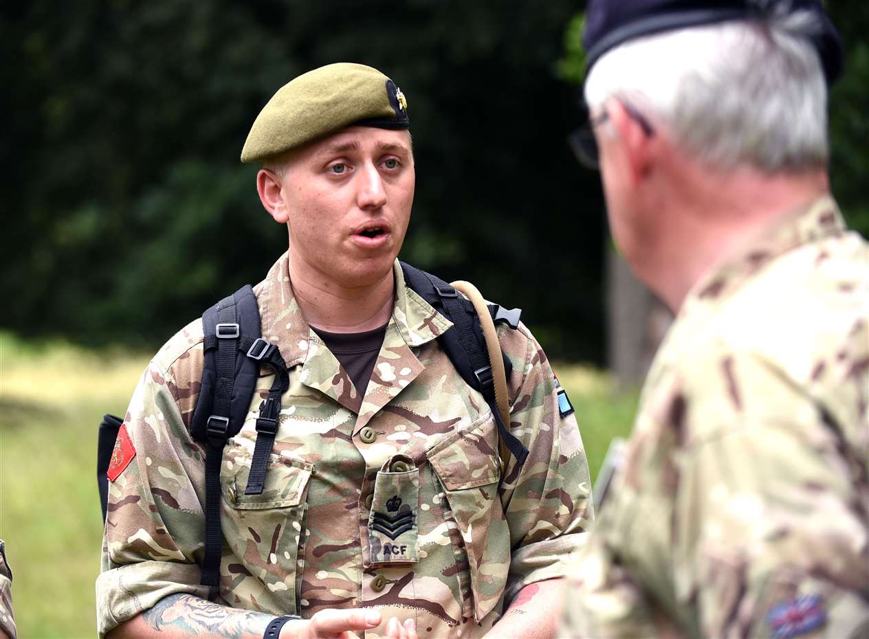 Jordan Bullman Section Commander at Chatteris.