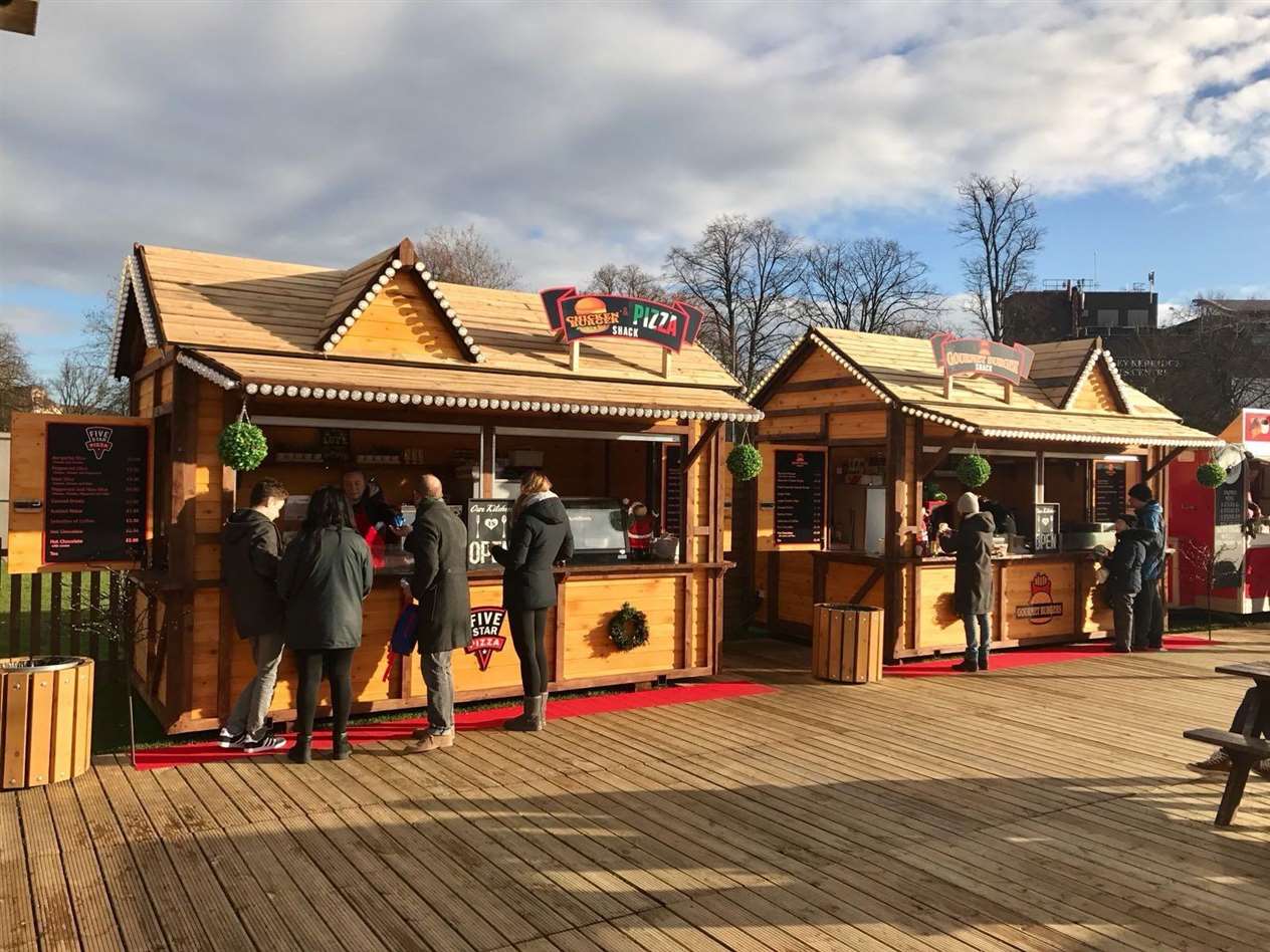 Food stalls at The North Pole in Cambridge. Picture: SUBMITTED. (5475601)