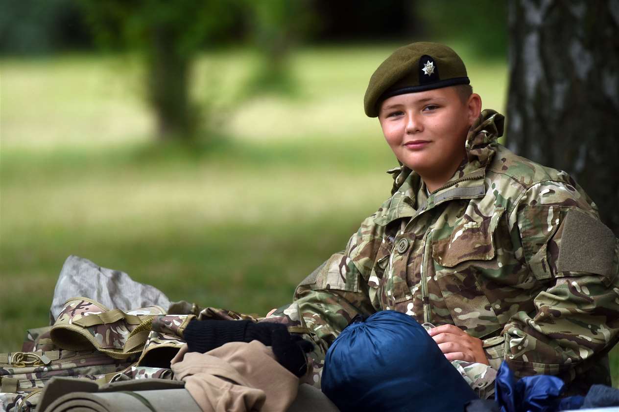 Cambridgeshire ACF Camp at Thetford. (14598416)