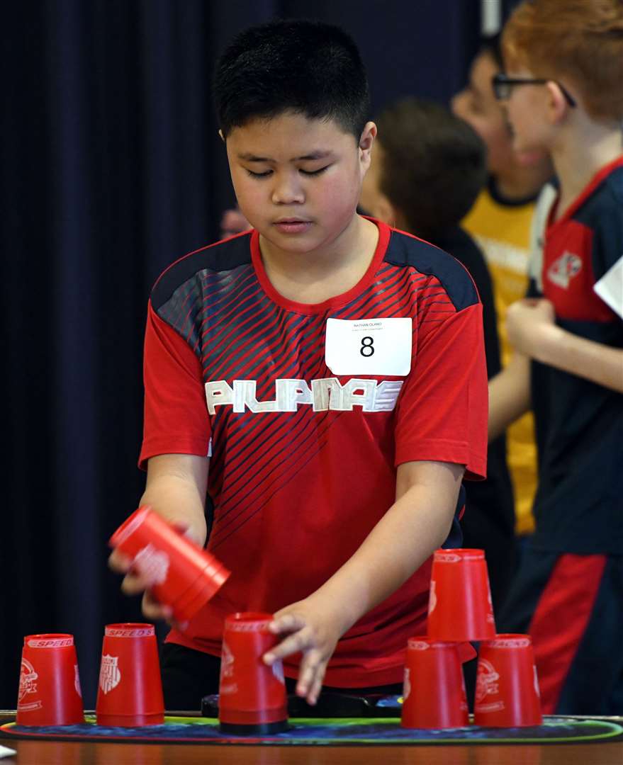 UK Sport Stacking Championships at Neale Wade..Nathan Orlano..... (30540376)