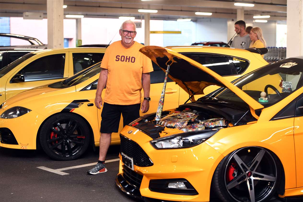 Car Rally at Tesco's car park in Wisbech..Steve Berry. (41123761)