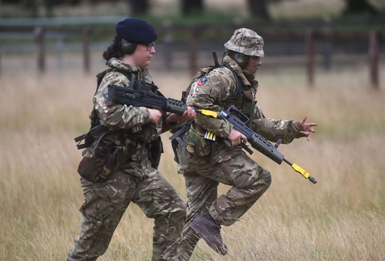 Cambridgeshire ACF Camp at Thetford. (14598514)