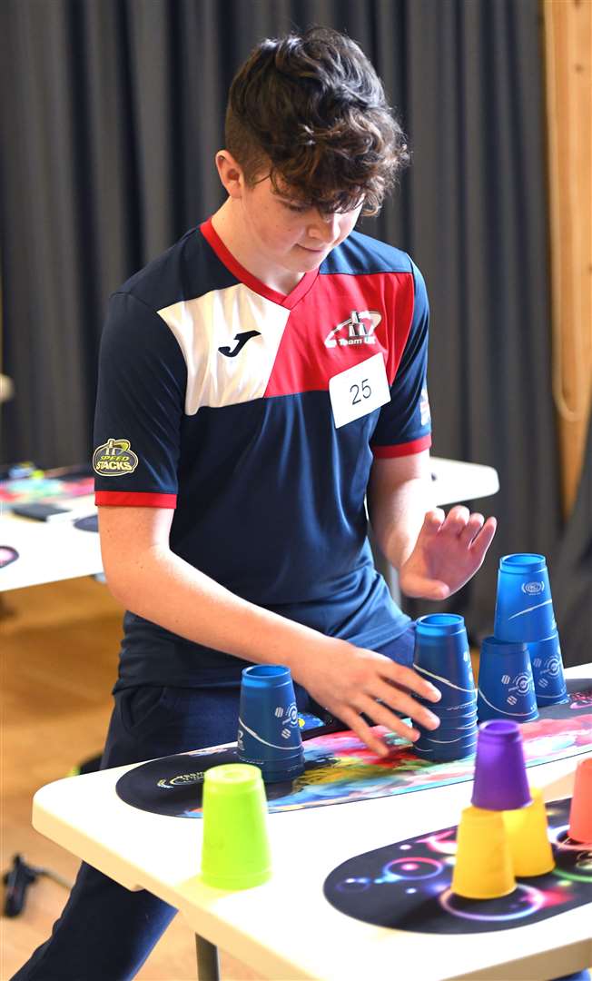 UK Sport Stacking Championships at Neale Wade..Jamie Franceschini..... (30540372)