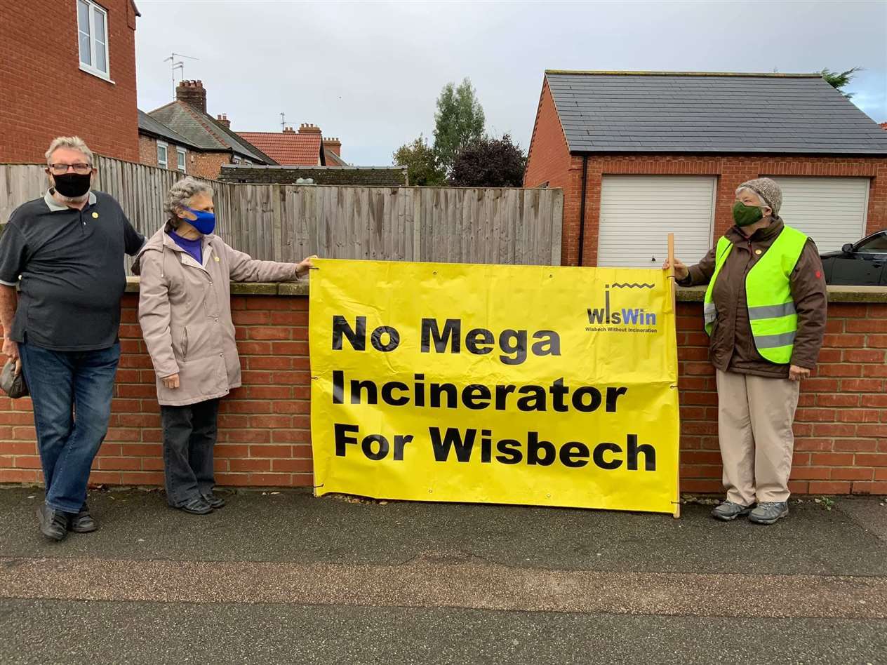 Protestors have been outside venues where MVV Environment Ltd have been holding their consultation exhibitions. Photo: Kim Taylor. (42530223)