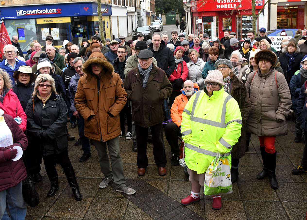 Protest against the Wisbech Incinerator. (29370042)