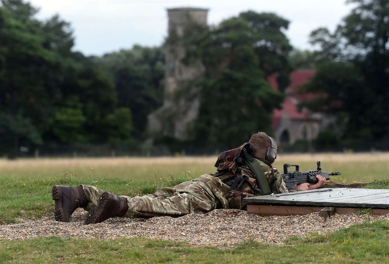 Cambridgeshire ACF Camp at Thetford. (14598516)