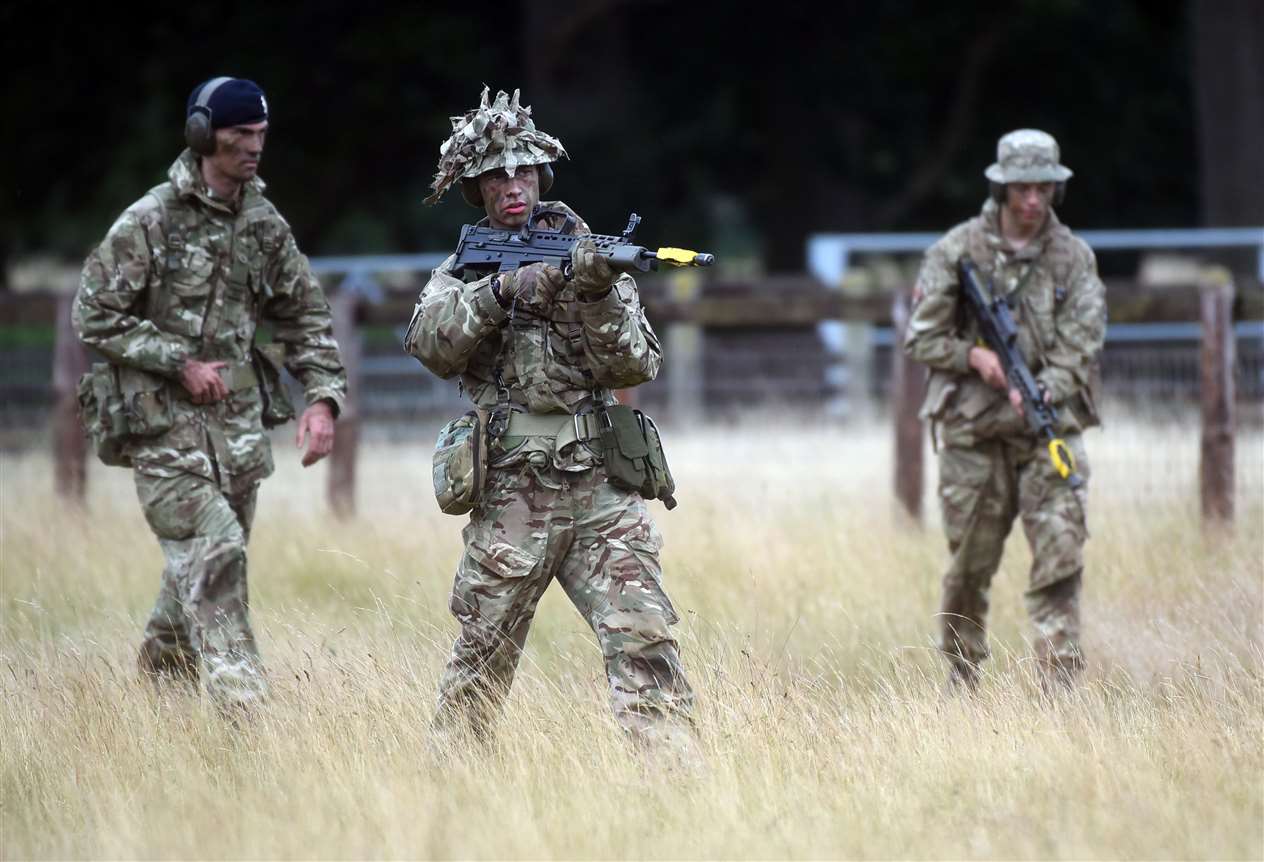 Cambridgeshire ACF Camp at Thetford. (14598463)