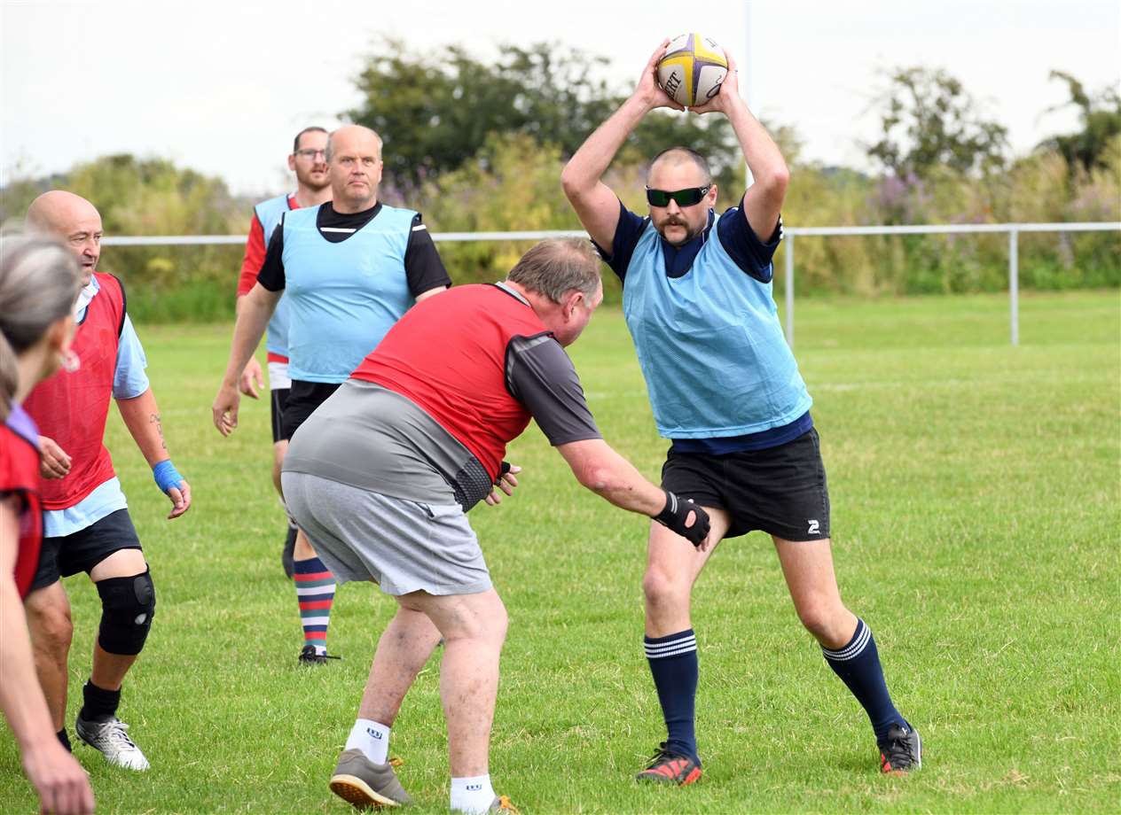 Walking Rugby Tournament at March rugby club. (49106617)