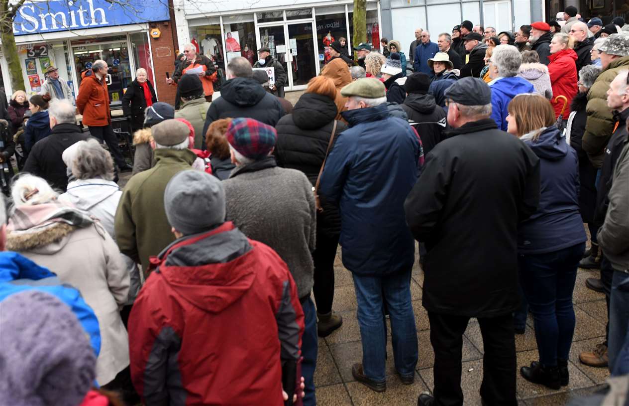 Protest against the Wisbech Incinerator. (29370040)