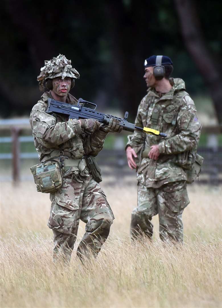 Cambridgeshire ACF Camp at Thetford. (14598464)
