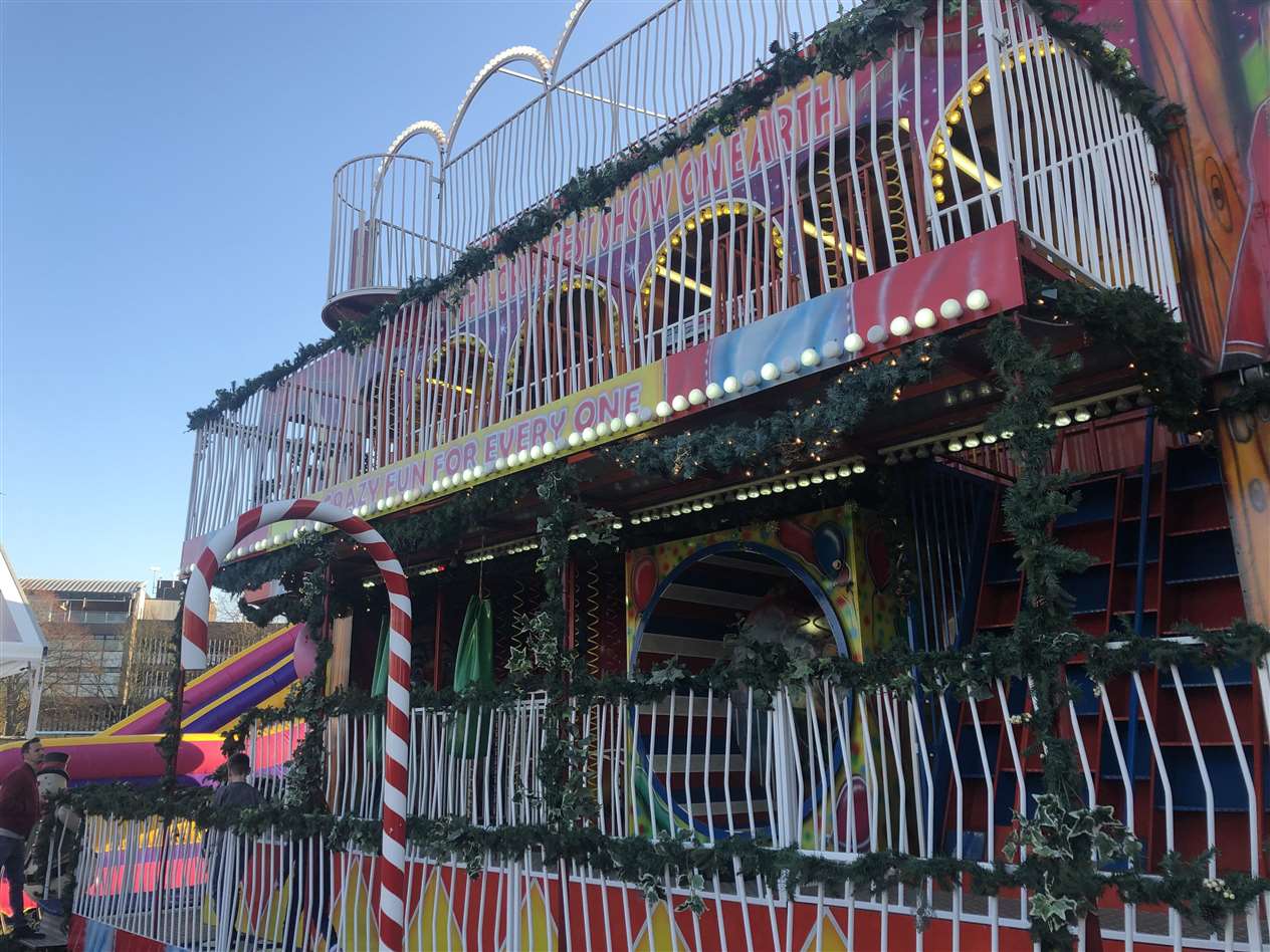 Fairground rides at The North Pole in Cambridge. (5475603)