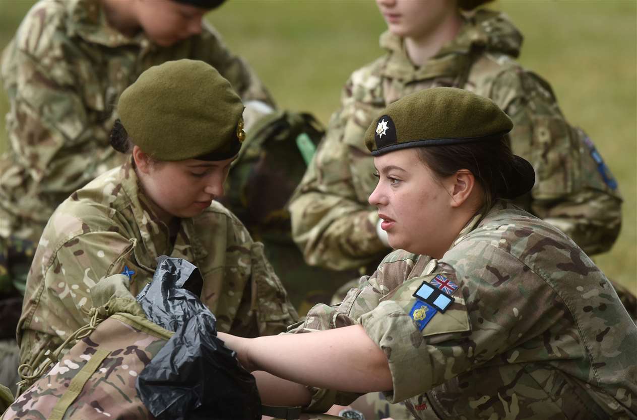 Cambridgeshire ACF Camp at Thetford. (14598415)