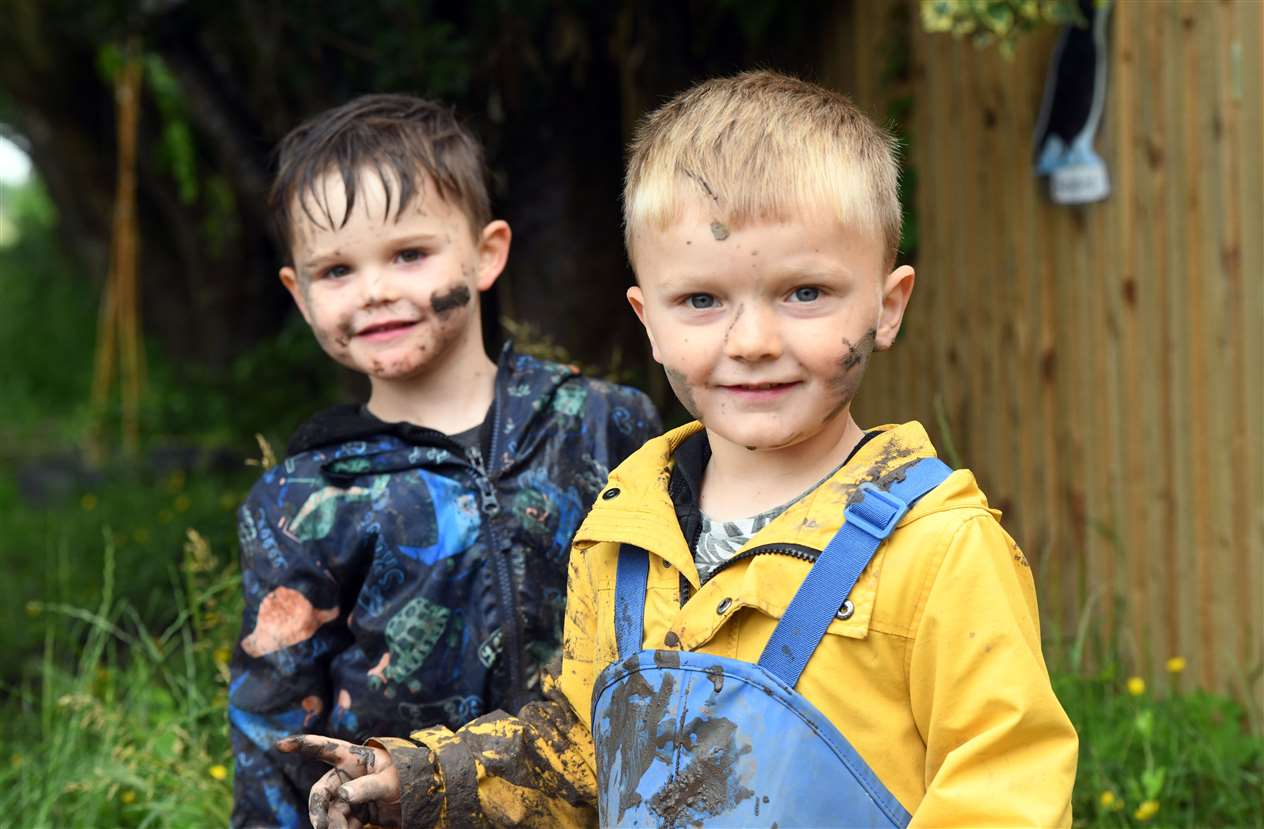 International Mud Day at Emneth Nursery School. (48718186)