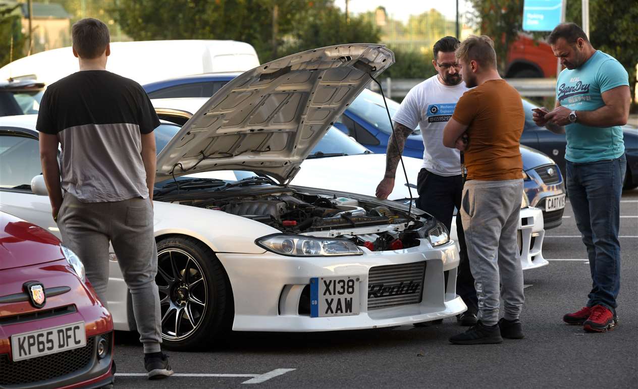 Car Rally at Tesco's car park in Wisbech. (41123766)