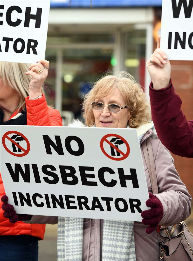 Protest against the Wisbech Incinerator. (29370026)