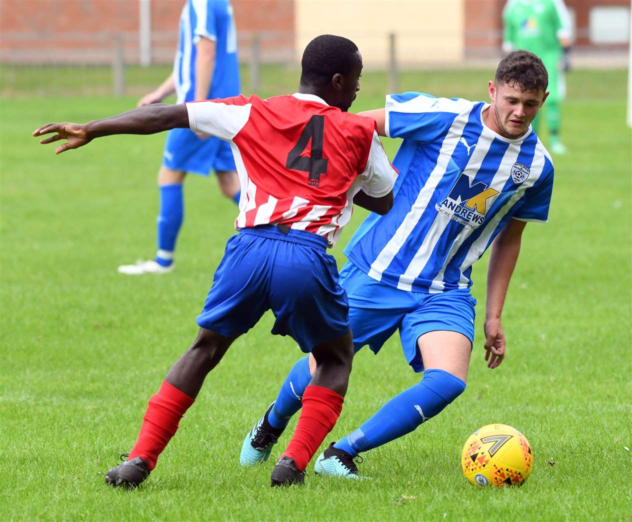 Action from Sutton Bridge v Oundle Town Reserves.