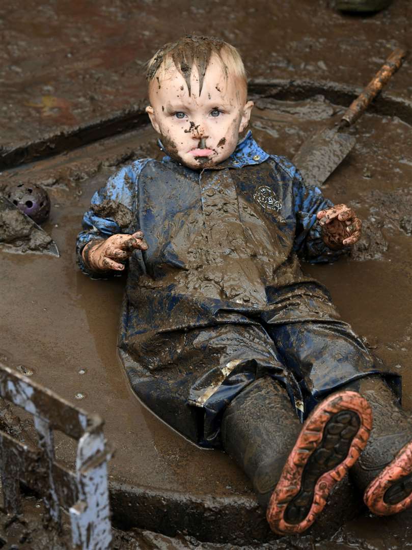 International Mud Day at Emneth Nursery School. (48718197)