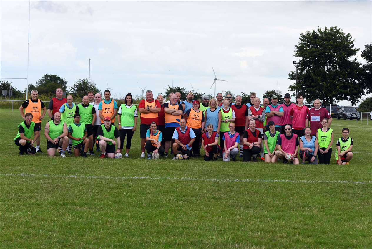Walking Rugby Tournament at March rugby club. (49105939)