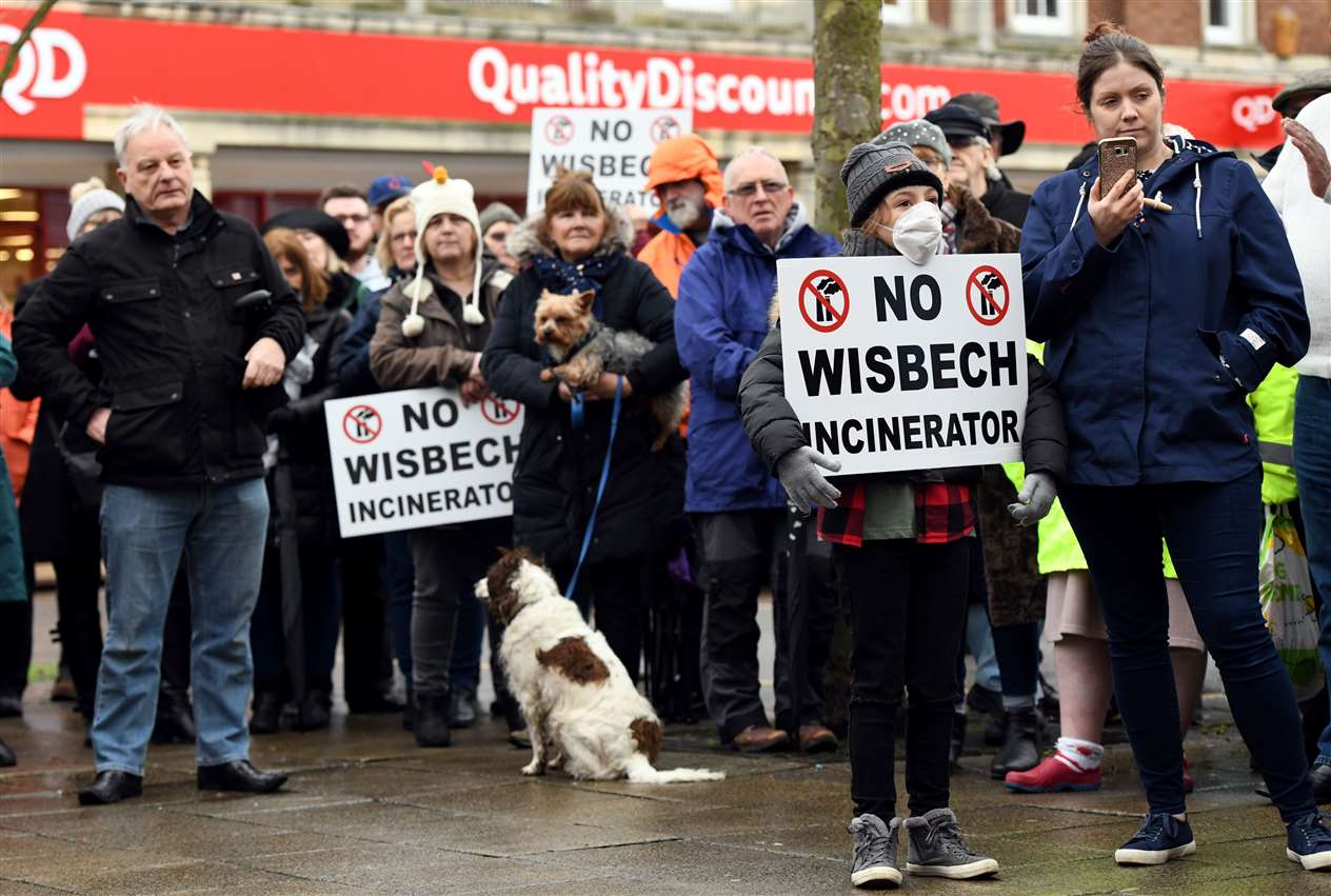 Protest against the Wisbech Incinerator. (29370036)