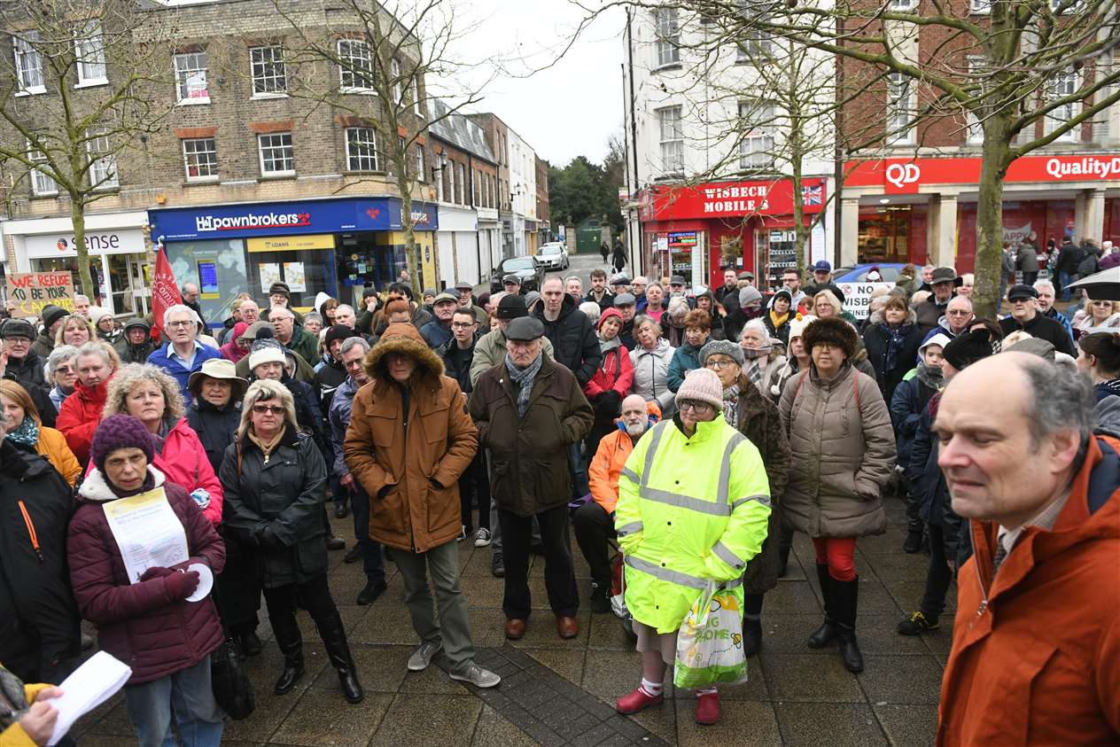 Protest against the Wisbech Incinerator. (29370041)