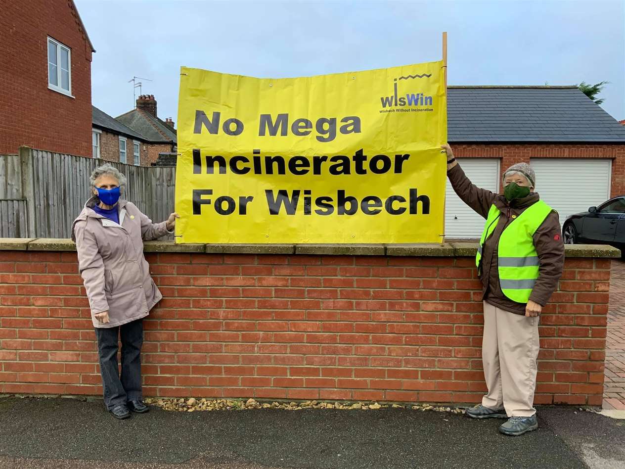 Protestors have been outside venues where MVV Environment Ltd have been holding their consultation exhibitions. Photo: Kim Taylor. (42530211)