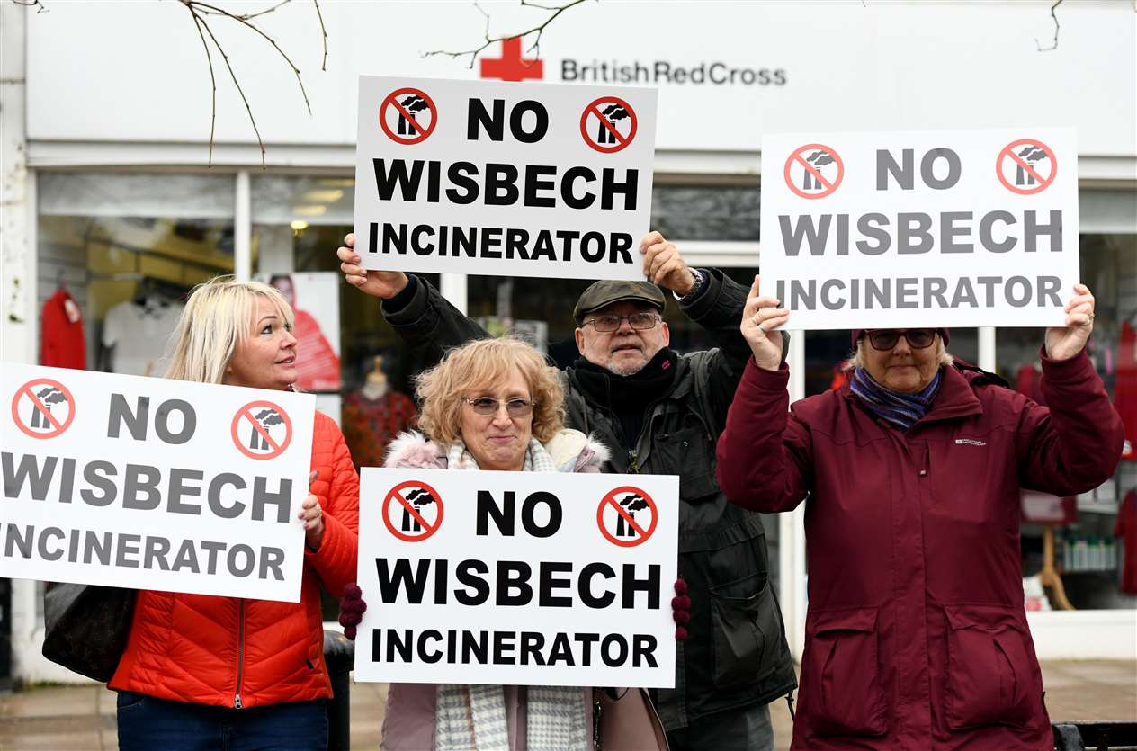 Protest against the Wisbech Incinerator. (29370029)