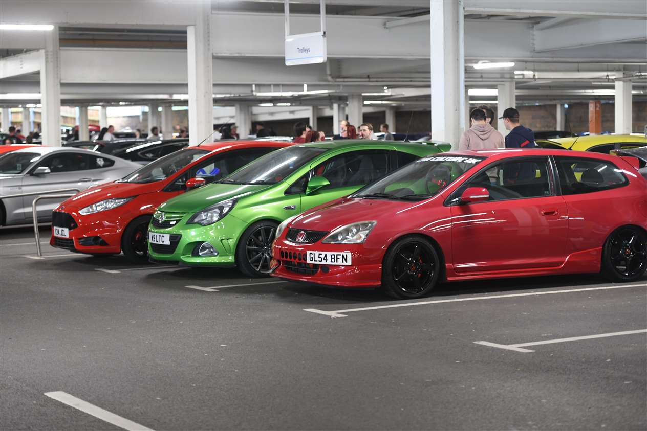 Car Rally at Tesco's car park in Wisbech. (41123769)